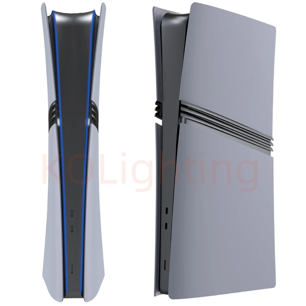 30Th Anniversary Limited Digital Edition Pro Case Grey Replacement Faceplate with Skin 30Th Sticker Shell for PS5 Pro Digital