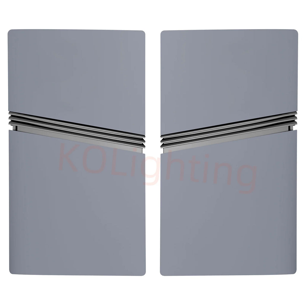 30Th Anniversary Limited Digital Edition Pro Case Grey Replacement Faceplate with Skin 30Th Sticker Shell for PS5 Pro Digital