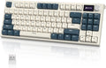 K86 RGB 75% Wireless Gasket Mechanical Keyboard,3-Mode Bluetooth5.0/2.4G/Usb-C Hot Swappable Gaming Keyboard