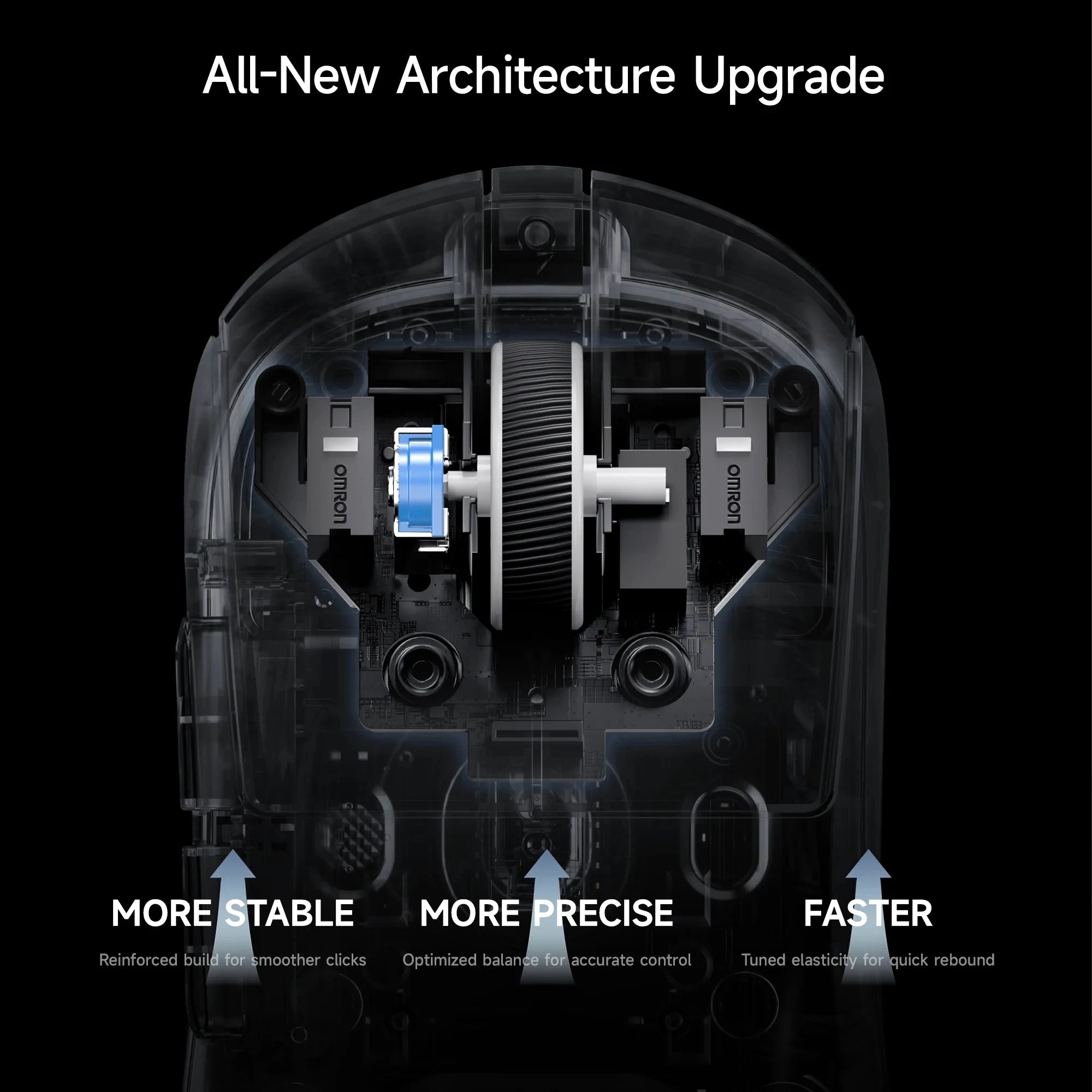 A7 V2 Lightweight Wireless Gaming Mouse Dual 8,000Hz Polling Rate PAW3950 TI Gaming Esports Office Mouse