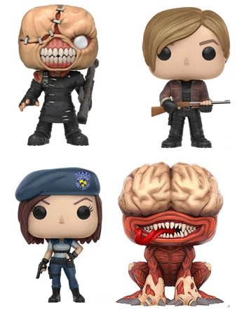 Game Resident Evil - the Nemesis #157 Jill Valentine #155 Leon S. Kennedy #156 Licker #158 Vinyl Figure Collection Model Toys