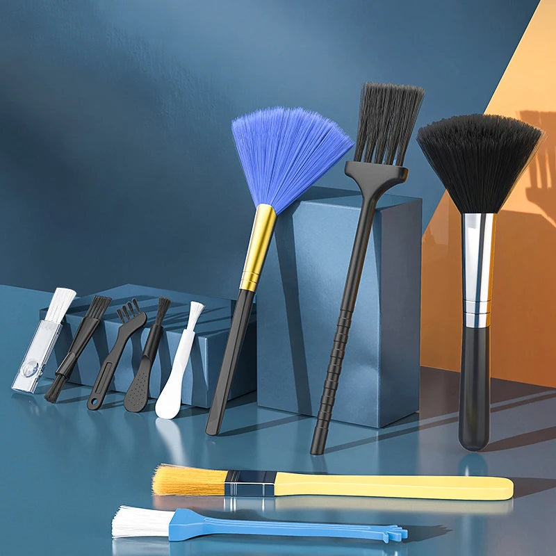 Computer Cleaning Set for Pc/Laptop/Keyboard/Digital Camera Complete Electronics Maintenance Kit Air Duster Brushes Screwdriver