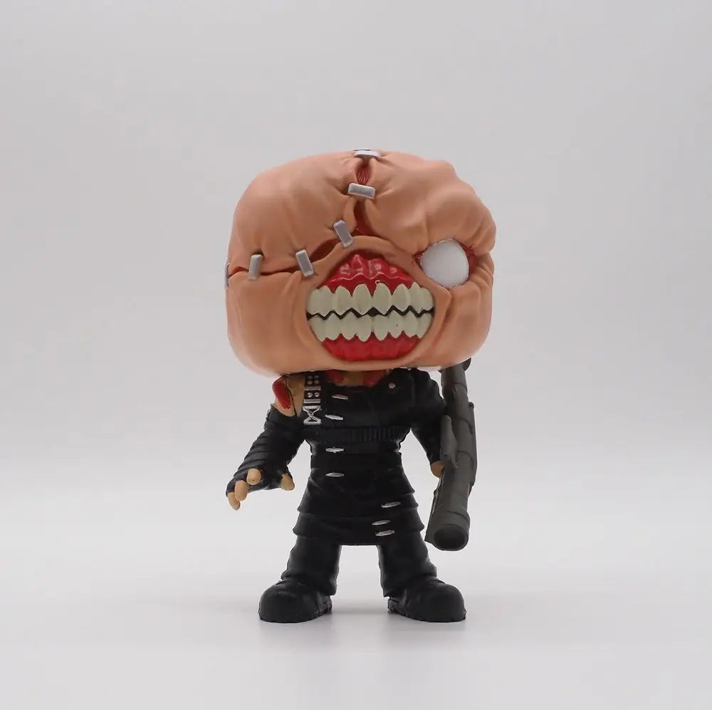 Game Resident Evil - the Nemesis #157 Jill Valentine #155 Leon S. Kennedy #156 Licker #158 Vinyl Figure Collection Model Toys