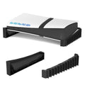Horizontal Stand for PS5 Slim & Pro Console and Hold 12 Game Disc, Compatible with Playstation 5 Slim/Pro Disc & Digital Edition