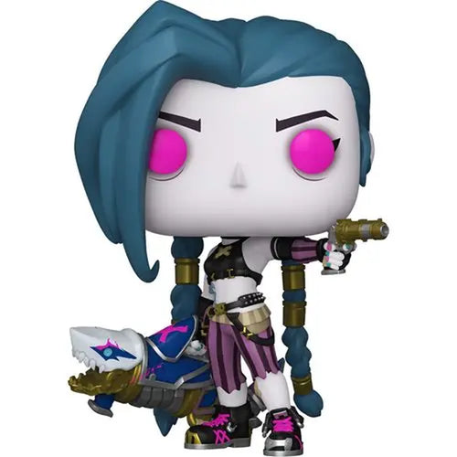 Arcane: League of Legends Jinx 1602 Ellie 601 Joel 620 Clicker 631 VI 1601 Vinyl Figure Model Toys for Children