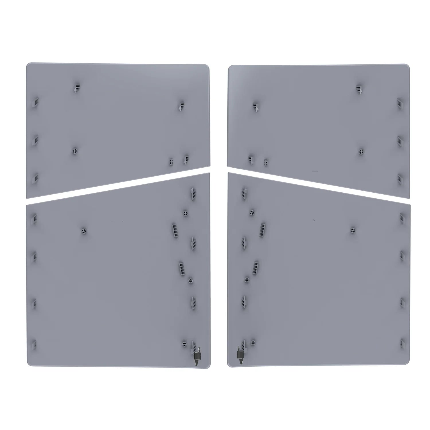 30Th Anniversary Limited Digital Edition Pro Case Grey Replacement Faceplate with Skin 30Th Sticker Shell for PS5 Pro Digital