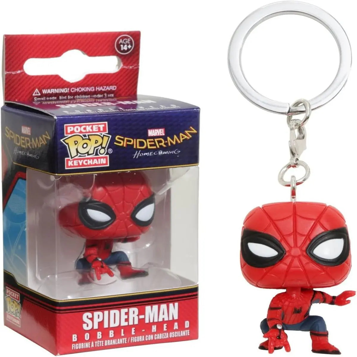 NEW  POP Spider-Man Spider-Gwen GREEN GOBLIN ZOMBIE HUNTER SPIDEY Peter Parker Mysterio Keychain Vinyl Figure Toys