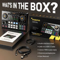 caster E2 Gen2 Audio Interface Mixer AME2 Gen2 Dual XLR Input for Podcast Live Streaming Gaming Audio Interfaces Sound Card